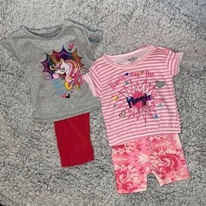 Pink Velvet 3T Unicorn Outfits